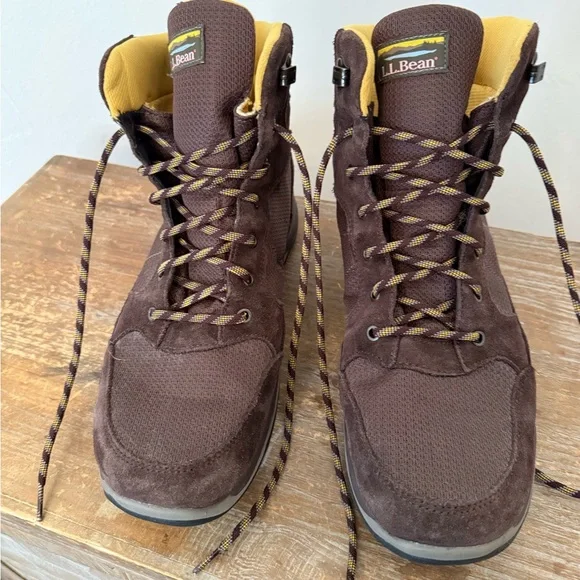 L.L. Bean mens hiking boots brown sz 13 Tan Hiking Boots | LLBean main image 3